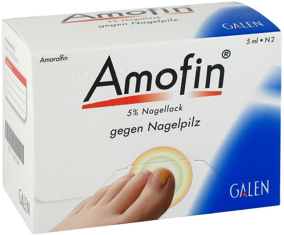 Amofin 5% bei Nagelpilz