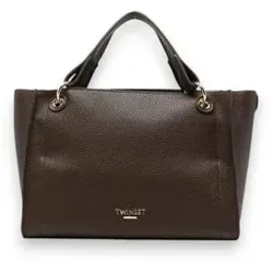 Twinset für Damen. 262TD8030 Braune Tote-Tasche medium (OSFA), Lässig, Polyurethan