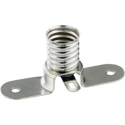 TRU COMPONENTS 1572347 Lampenfassung Sockel (Miniaturlampen): E10 Anschluss (Sockel): Lötfahne 1 St.