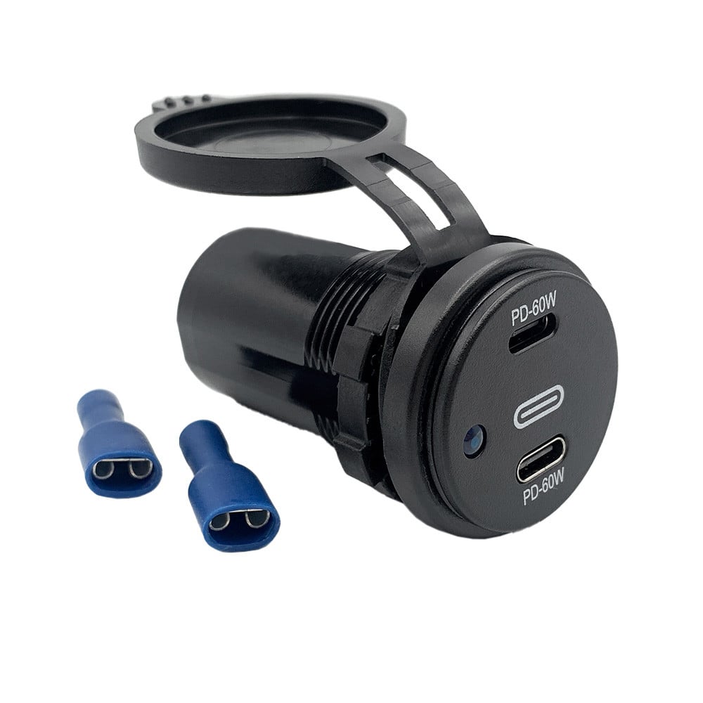 Offgridtec USB-dubbele stekkerdoos, 5-20V - 60W