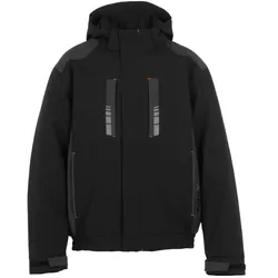 PLANAM Winterjacke wasserdicht winddicht Moto 3810 Schwarz/Grau