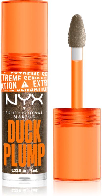 NYX Professional Makeup Duck Plump lip gloss with magnifying effect shade Onyx-Pected 7 ml