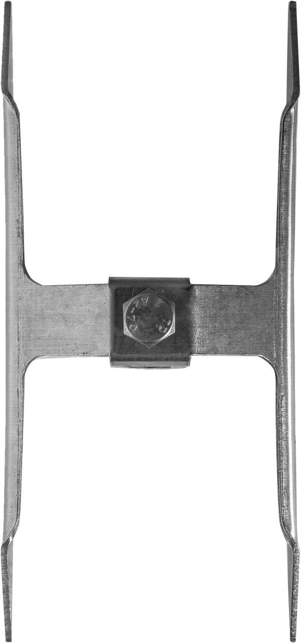 Schneider Grill Schneider Spießgabel doppel innen 8 mm Edelstahl für Spieße 8 mm