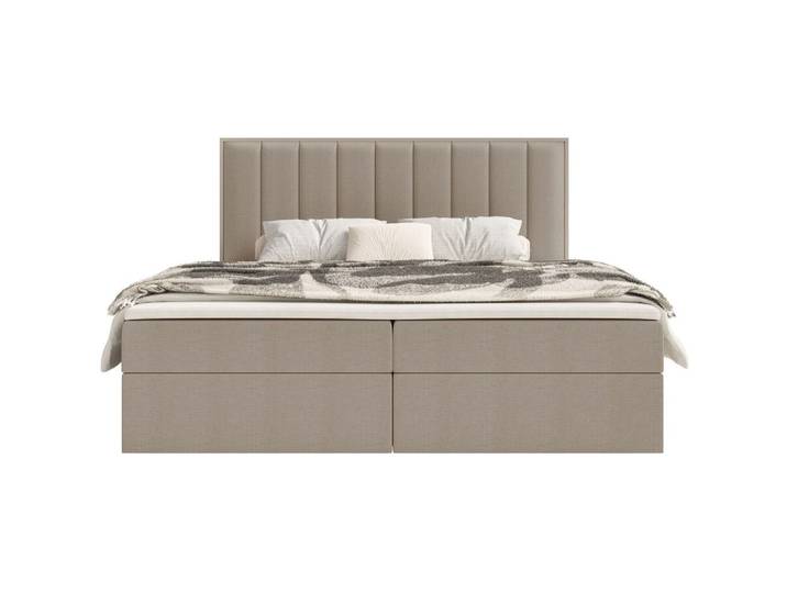 BOXBETT Togents Braun Chenille hydrophob 180x200 cm