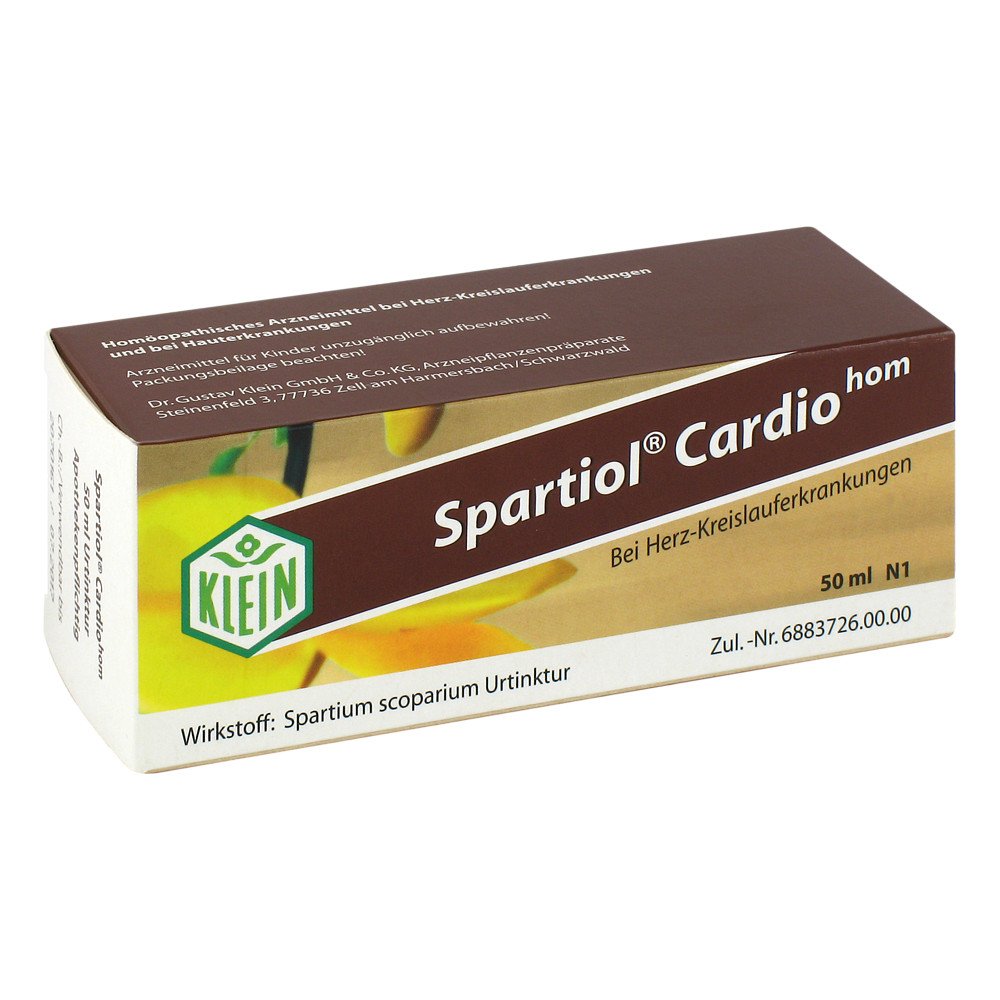 Dr. Gustav Klein GmbH & Co. KG Spartiol Cardiohom Tropfen 02292142