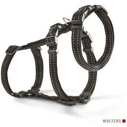 Wolters Soft & Safe No Escape schwarz Geschirr 40 - 50 Centimeter