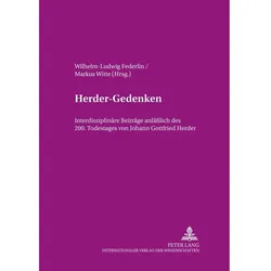 Herder-Gedenken, Fachbücher von Markus Witte, Wilhelm-Ludwig Federlin