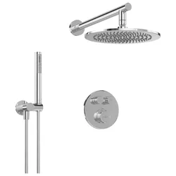 Villeroy & Boch Duschsystem Universal Taps & Fittings, TVZ000105000, verchromt, Wandmontage