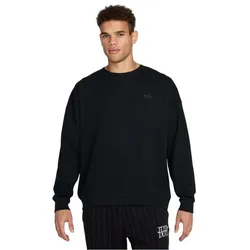 Nike, Herren, Sportshirt, schwarzes Herren-Club-Sweatshirt (XXL), Schwarz