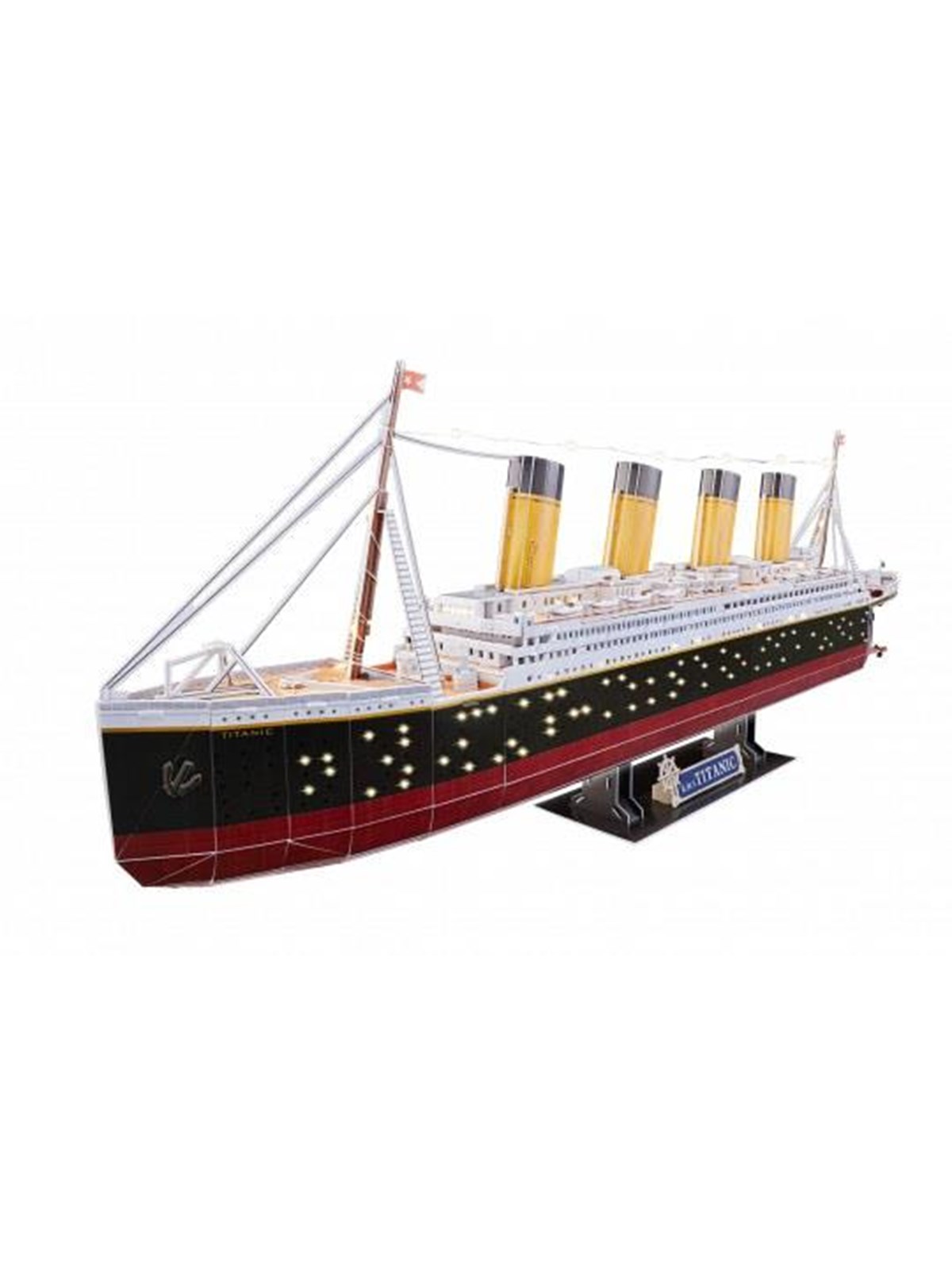 Revell 3D Puzzle Building Kit - RMS Titanic LED Edition 3D Puzzle