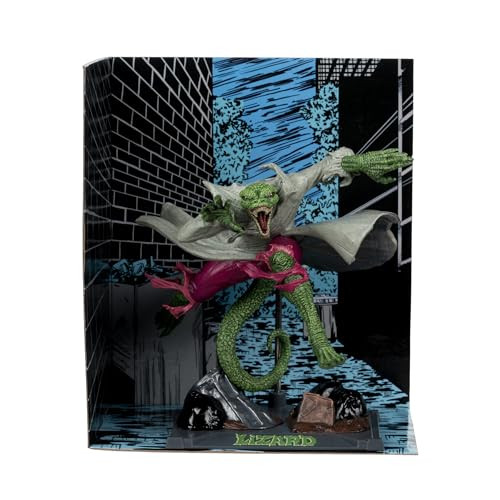 McFarlane Marvel The Lizard 1:10 Collectible Beeldje met Scène (Spider-Man #2)