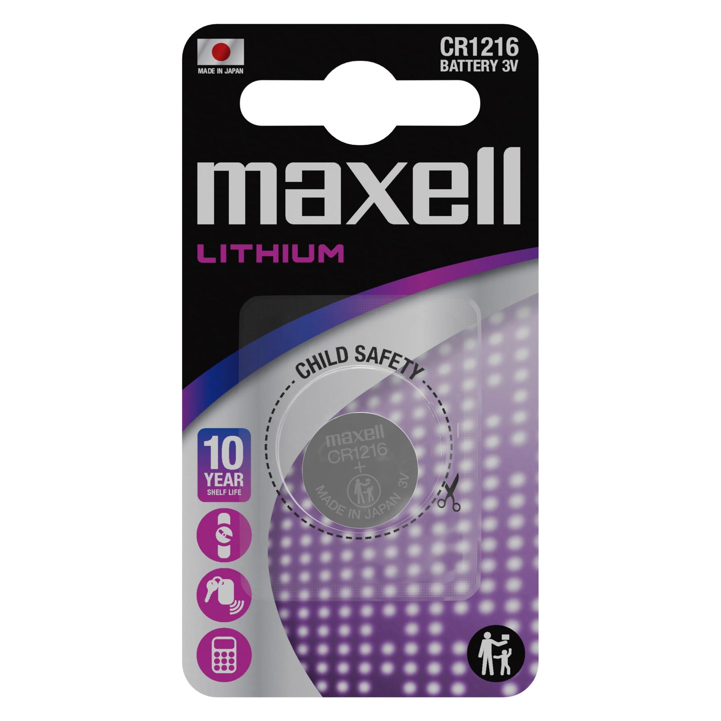 Maxell CR1216 (1 Stk., CR1216, 25 mAh) (11238800)