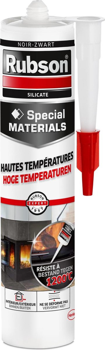 Rubson Hoge Temperaturen Zwarte Kit 280 ml