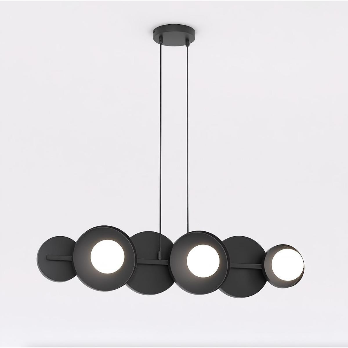 Kendra Home Hanglamp Sphere in Matzwart Staal