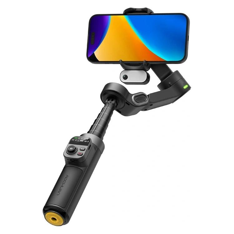 Aochuan Gimbal Stabilizator Śledzenie Ai Lampa Led Kijek Selfie Na Telefon / / Smart X3 (Smartphone, 0.33 kg) (1010100312)