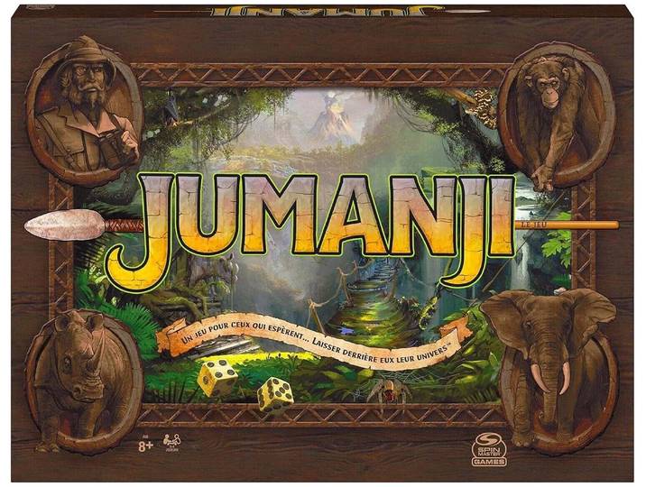 SpinMaster Games Jumanji 8+ Jahre (französisch)