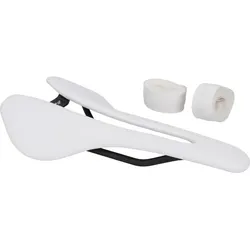 BERK COMPOSITES Sattel Lupina + Lenkerband | Set | Kunstleder gepolste