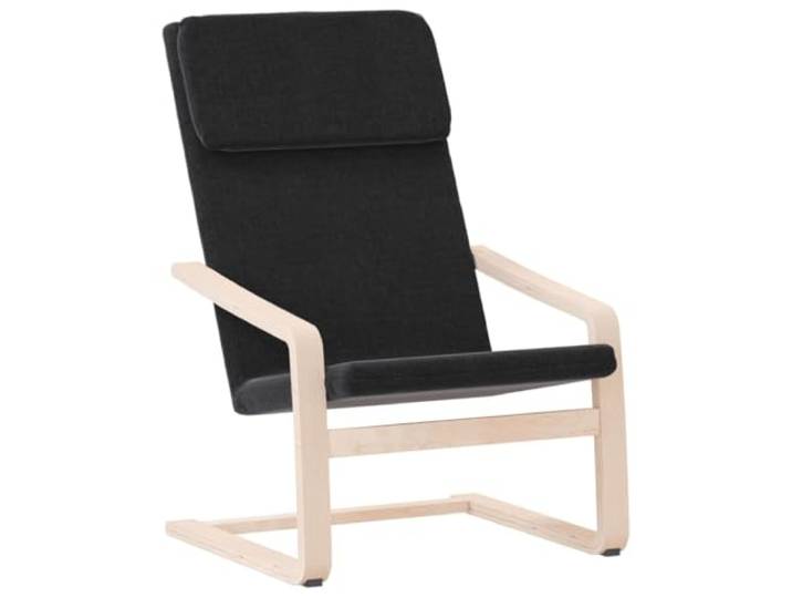vidaXL Relaxsessel Schwarz Stoff