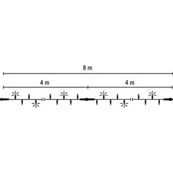 Scharnberger+Hasenbein LED-String-Lite 160 2x4m 58572