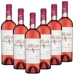 Vitis Metamorfozis METAMORFOSIS Rose Cuvee (Merlot & Pinot Noir & Syrah & Cabernet Sauvignon) DOC - 6er Karton