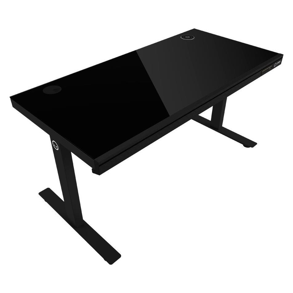 Lorgar Gaming desk with wireless charger RGB lighting black (LRG-DP80G)