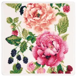 Feiler Handtücher Beatrice Seiftuch 30x30 cm | weiss - bunt