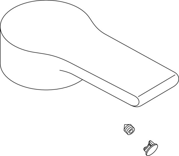 Ideal Standard mit Logo ISI, ATTITUDE, A960645AA Chrom