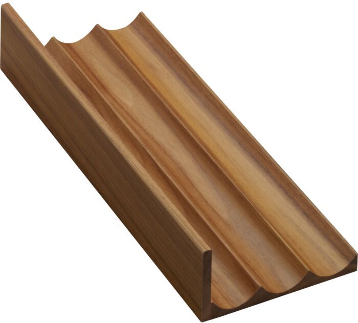 Hansgrohe IntraStoris Inneneinteilung 54230630 für Schubkasten, 480x475mm, Nussbaum dunkel