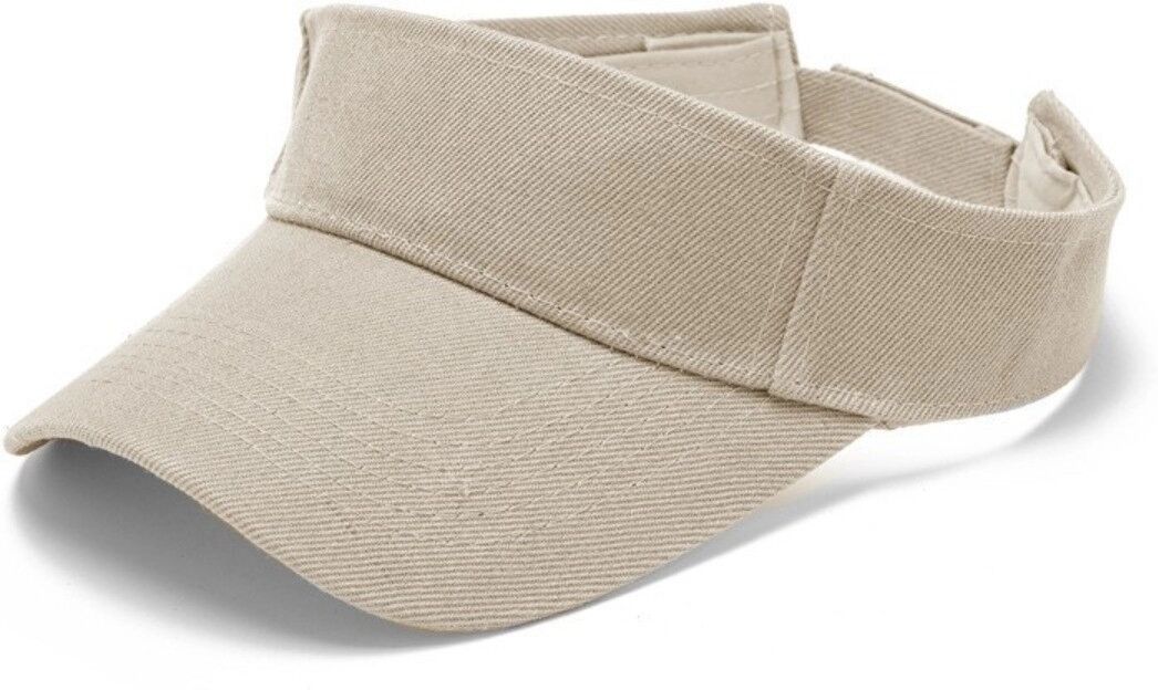 INF Lot de 2 Casquettes Femme - Polyester respirant, réglables avec protection UV, Blanc + Beige