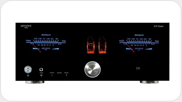 Advance Paris A 10 Classic *schwarz* Stereo Verstärker mit Röhrenvorstufe AA29198