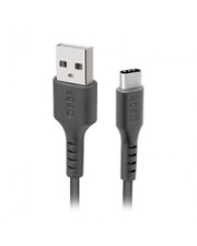 SBS USB Datenkabel mit Typ C-Anschluss 2 m schwarz Digital/Daten 2 m Schwarz (TECABLETC220K)