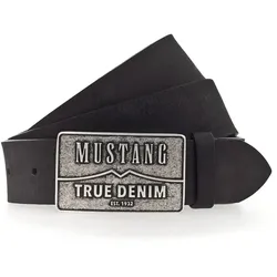 Mustang Herren Ledergürtel MG2170R17 40mm Gürtelbreite - Dark Brown 0690 - 85cm