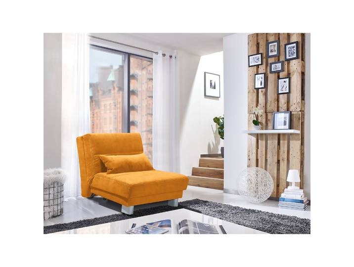 Fauteuil convertible Rakir Orange Microfibre Enza 80 x 86 x 95cm