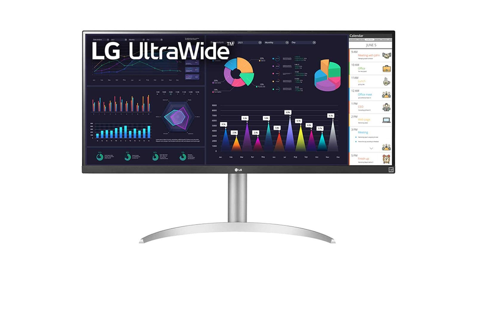 LG Electronics LG 34WQ650-W WFHD Display 86,4 cm (34") 34WQ650-W.AEU