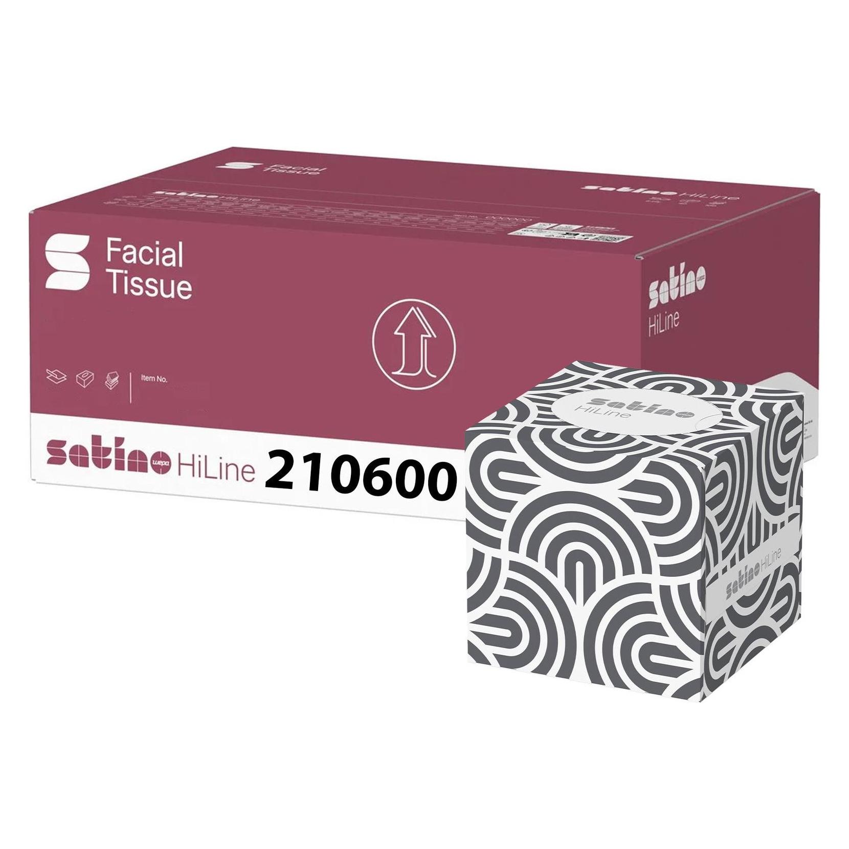 Wepa Satino by prestige Kosmetiktücher in der Würfelbox I Premium I supersoft I hautfreundlich I Gro (210601)