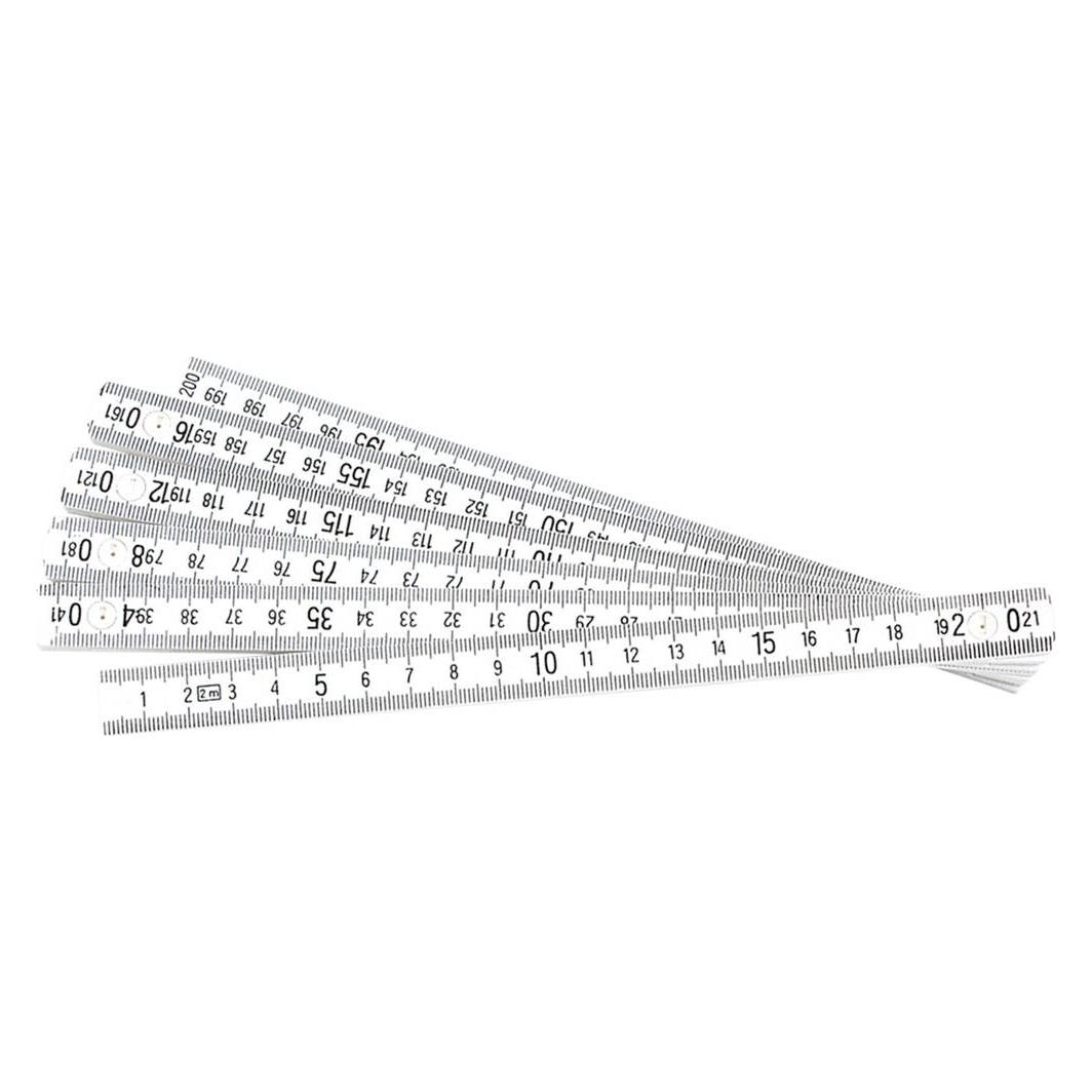 Mannesmann Massstab 2 m Kunststoff Brüder (2 m) (810-PVC-2M)