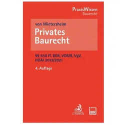 Wietersheim:Privates Baurecht, Fachbücher von Mark von Wietersheim