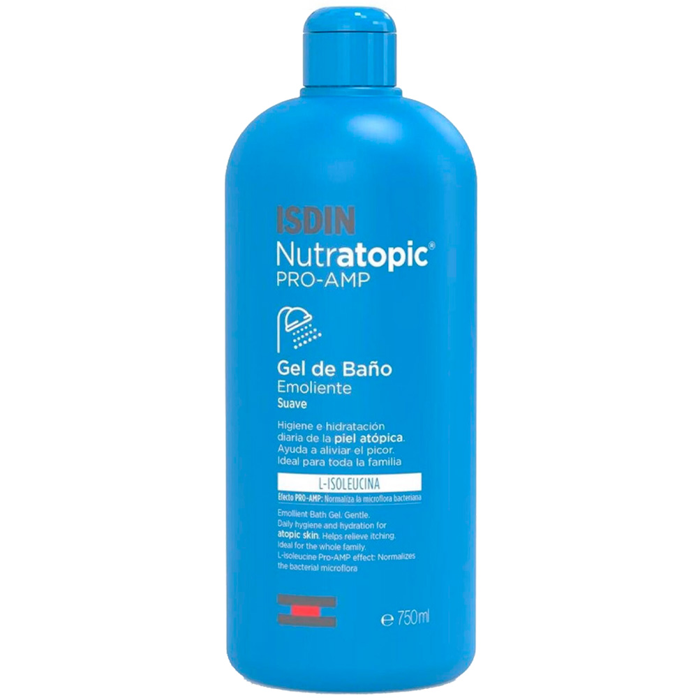 Isdin Nutratopic Pro Amp Emollient Bath Gel 750mL