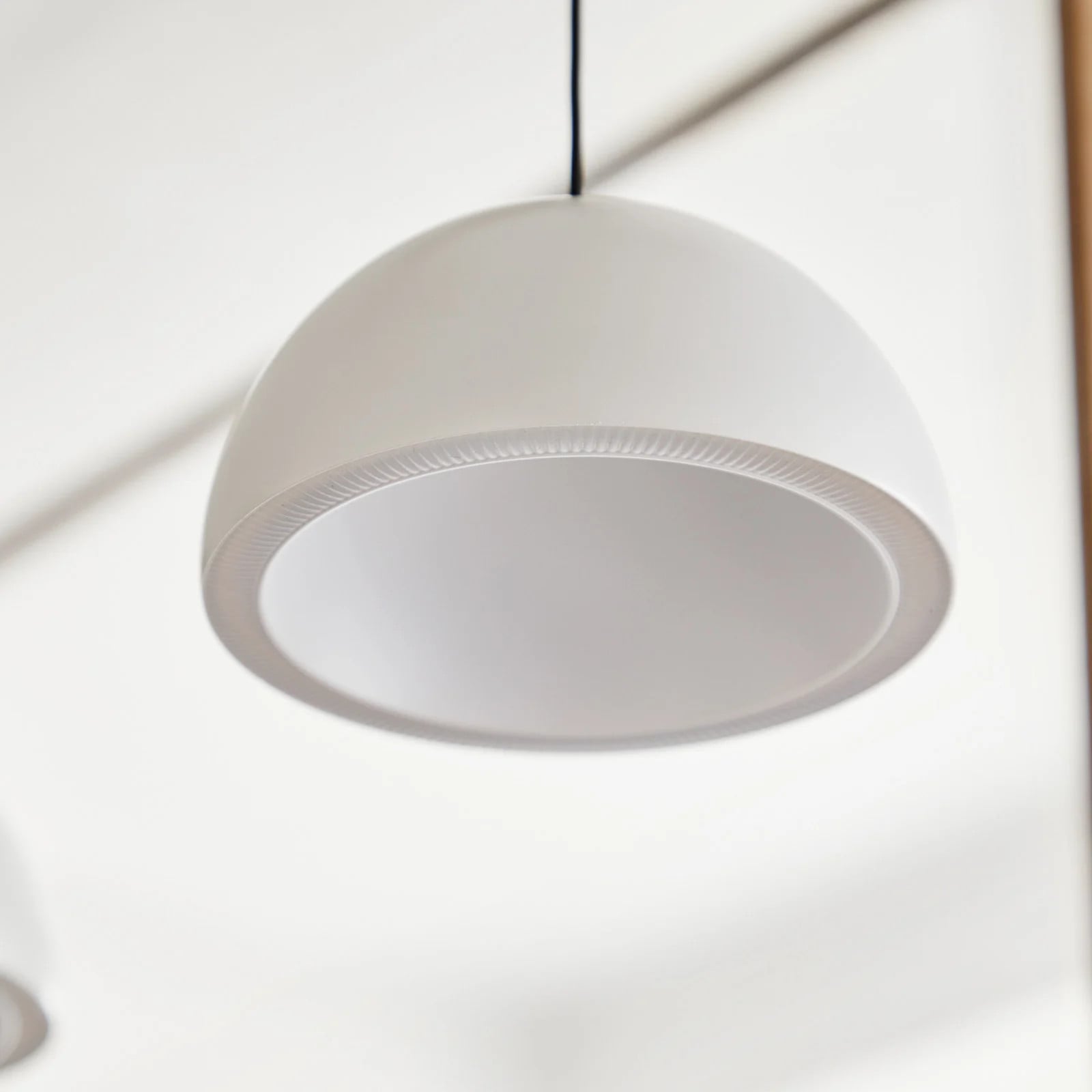 Loom Design Curve hanglamp - Wit - Aluminium - Modern - LED