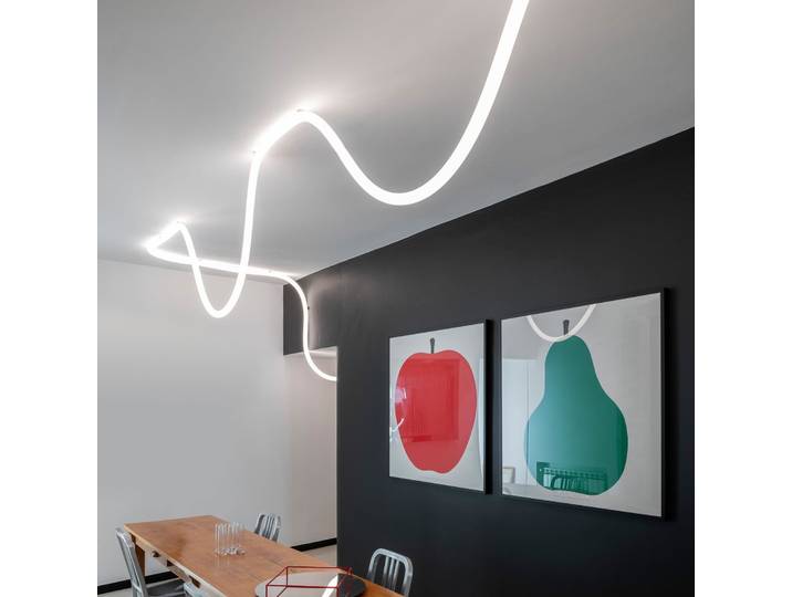La linea LED-Lichtschlauch, 2,5 Meter - Artemide - Wohnzimmer - Design - Kunststoff