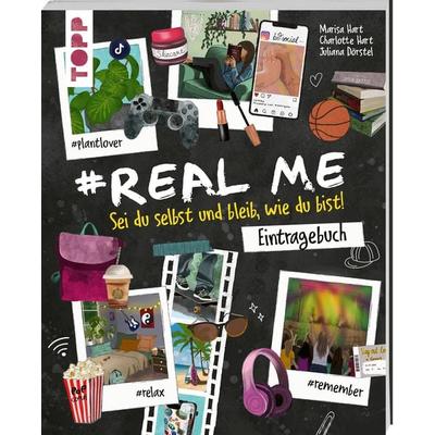 & Real me - Sei du selbst und bleib, wie du bist! - Das Teenie-Eintragebuch, Taschenbuch von Marisa Hart,Charlotte Hart, Frechverlag GmbH,