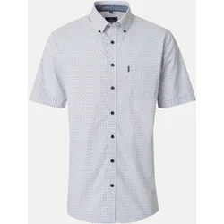 Casual Fit Kurzarm-Freizeithemd Weiß L