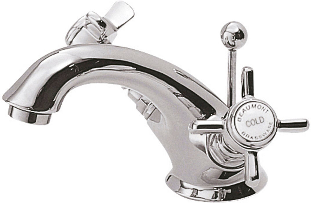 Nuie Esser Mono Basin Mixer with Waste Chrome 12.57cm