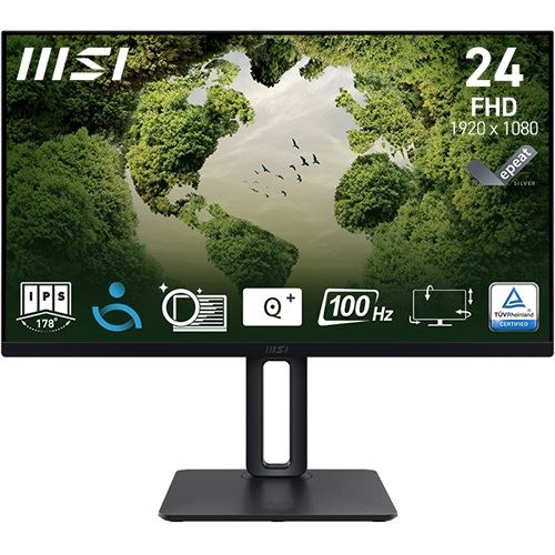 23,8" (60,47cm) MSI Pro MP245PG schwarz 1920x1080 1x DisplayPort 1.2 / 1x HDMI 1.4 / 1xVGA