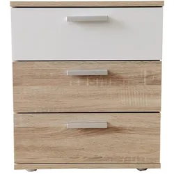 HTI-Line Nachtschrank Nina mit 3 Schubladen