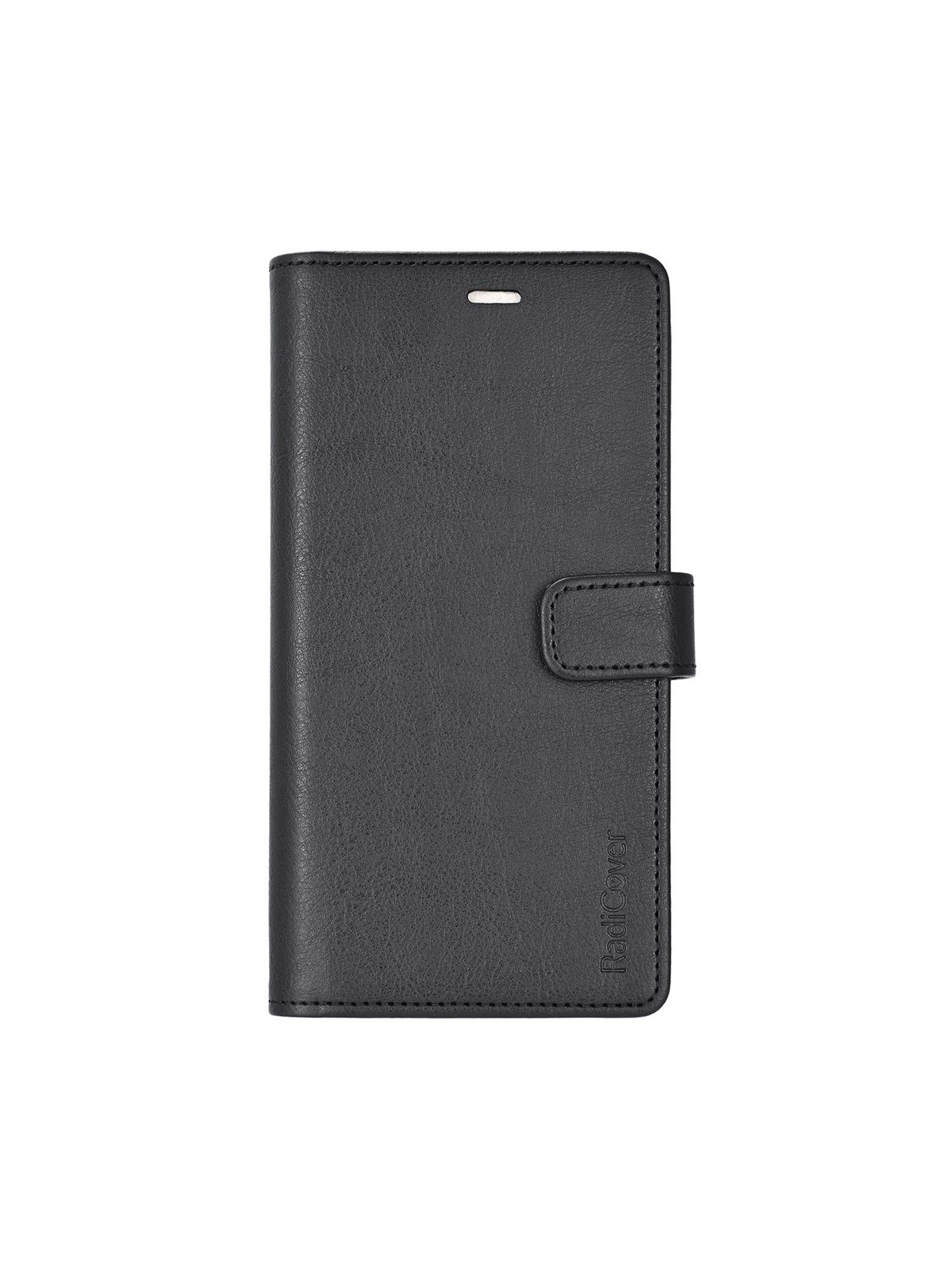 Radicover Wallet iPhone 16E RFID 3 Card MagSerie Black PU