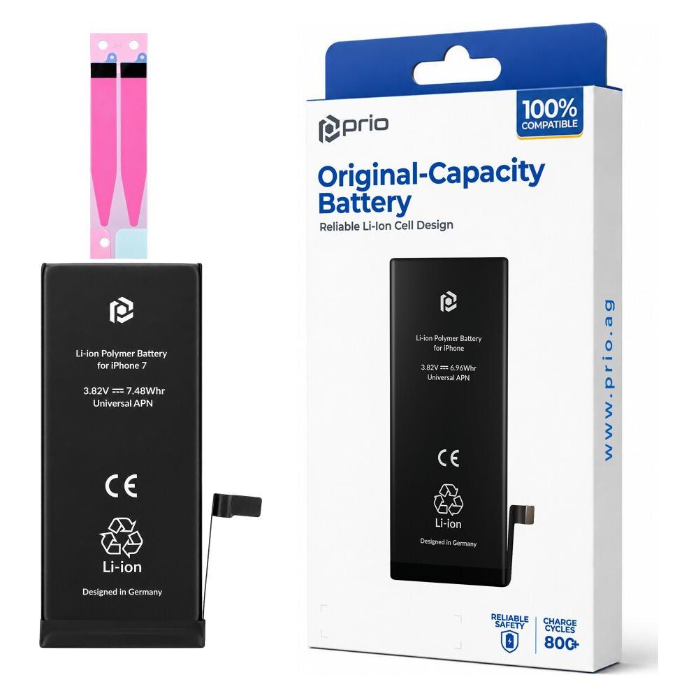 prio Akku für Apple iPhone 7 (Universal APN) (PBA-1107)