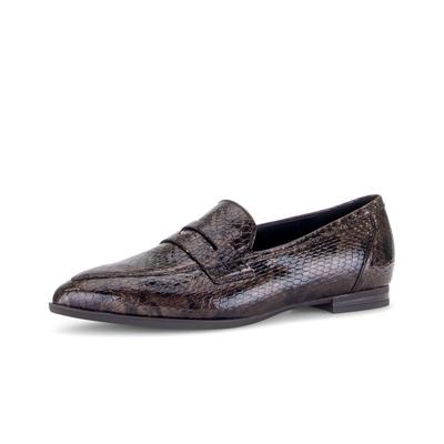 Slipper GABOR "Slipper", Damen, Gr. 39, braun, Schuhe Slipper