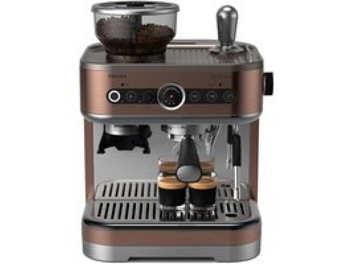 Machine à expresso - Philips - Barista Brew - 280g réservoir - 15 bar pression - Acier inoxydable