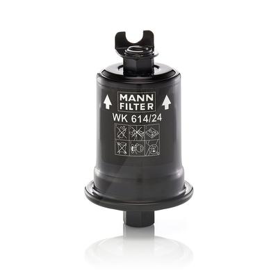 Mann-filter Kraftstofffilter [Hersteller-Nr. WK614/24x] für Toyota, Lexus, Proton, Mitsubishi, Daihatsu